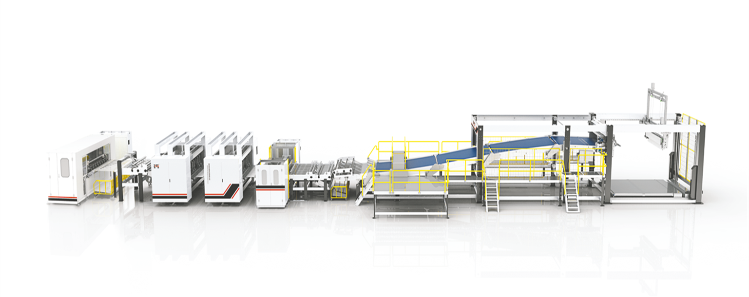瓦楞纸板出产线干部设备解决规划六