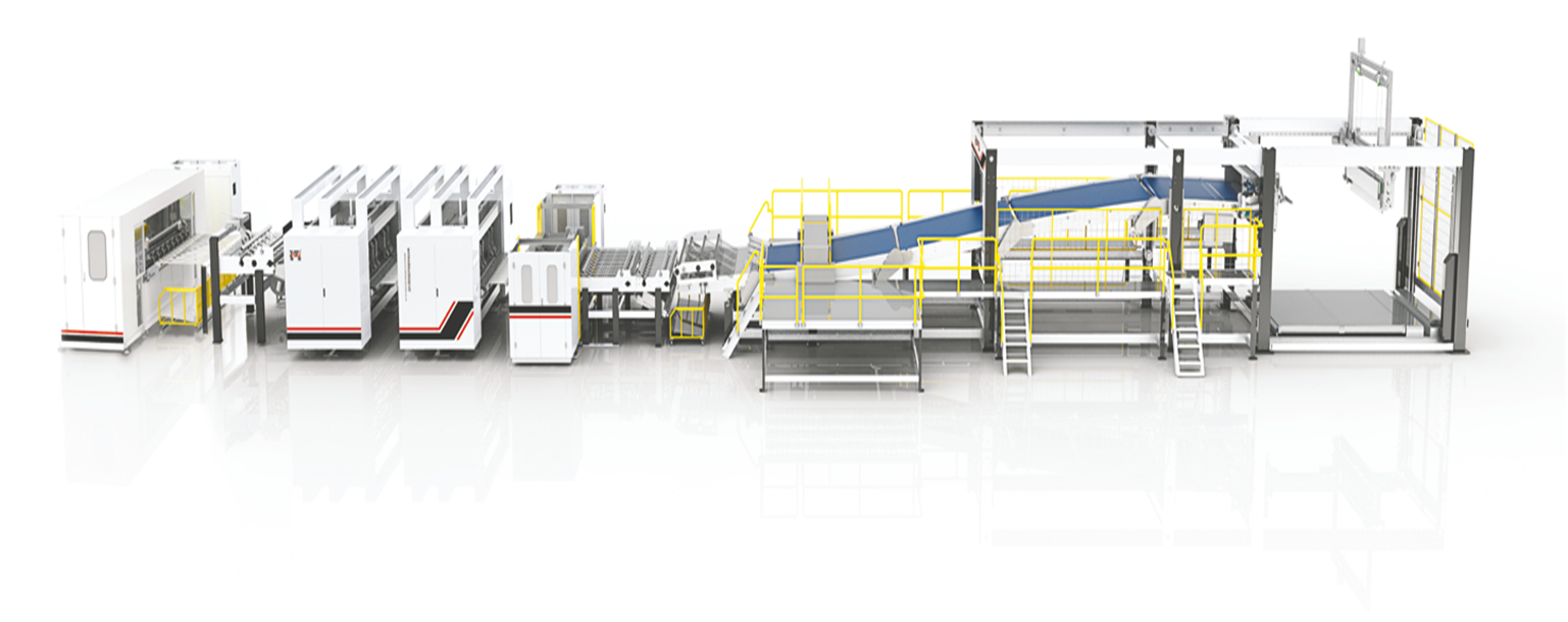 瓦楞纸板出产线干部设备解决规划七